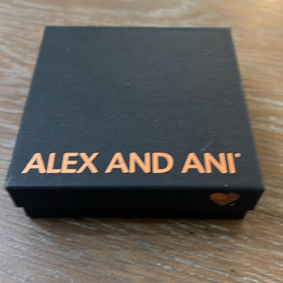 Alex and Ani Wing Charm Bangle - Picture 4 of 4